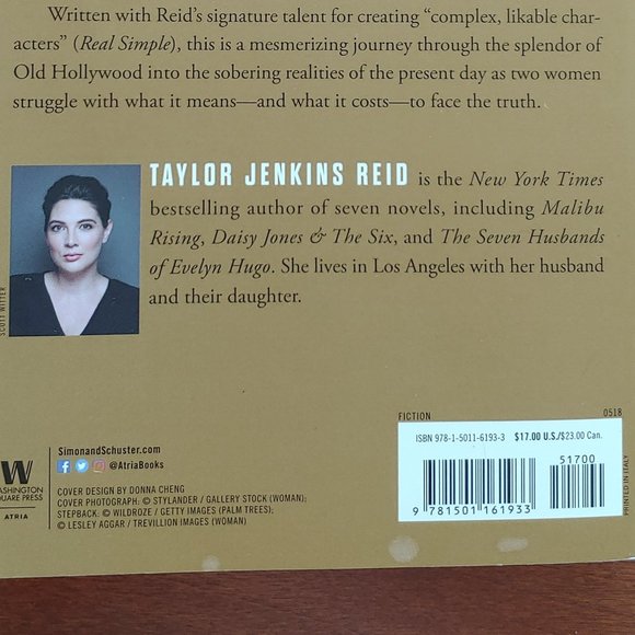 Book:  The Seven Husbands of Evelyn Hugo - Picture 3 of 3